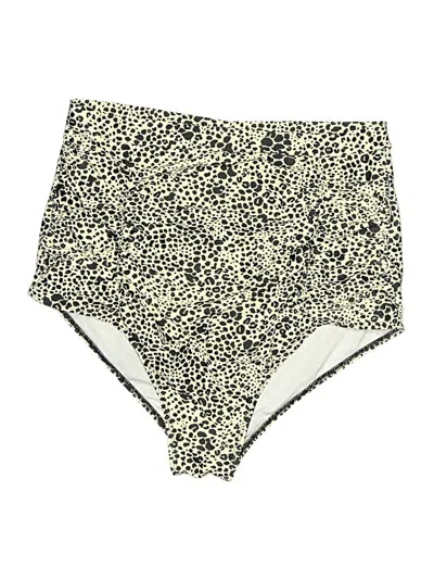 Pre-owned Cocopear Swimsuit Bottoms In White