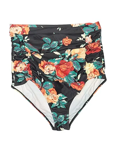 Pre-owned Cocoship Swimsuit Bottoms In Black
