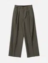 Coda Inverted Tuck Slacks In Black