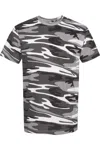 Code Five Adult Camo Tee In Gray