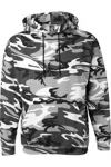 Code Five Camo Pullover Fleece Hoodie In Multi