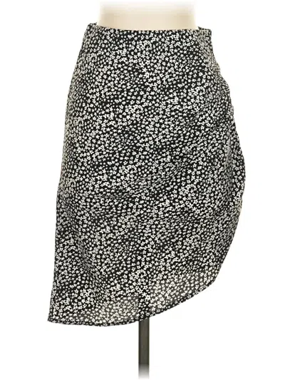 Pre-owned Code X Mode Casual Skirt In Silver