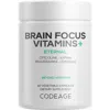 Codeage Brain Focus Vitamins + Nootropic Supplement In Transparent