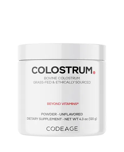 Codeage Colostrum Powder Supplement In White