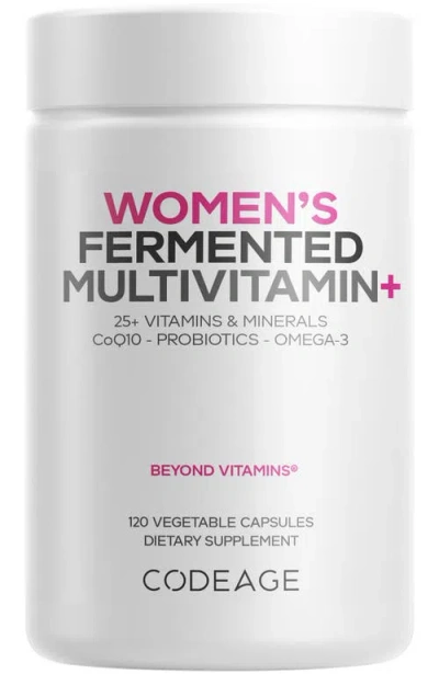Codeage Daily Multivitamins Minerals & Probiotics Supplement In White
