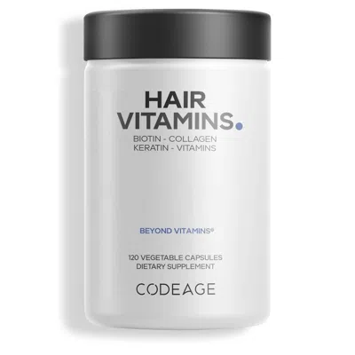 Codeage Hair Vitamins With Biotin, Keratin, Collagen & Probiotics