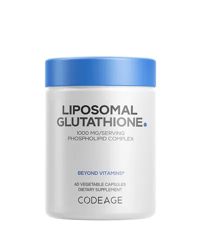 Codeage Liposomal Glutathione 1000 Mg Capsules In White