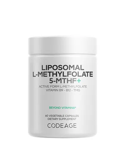 Codeage Liposomal L-methylfolate 5-mthf+ Capsules In White