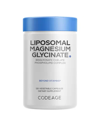 Codeage Liposomal Magnesium Glycinate Capsules In White