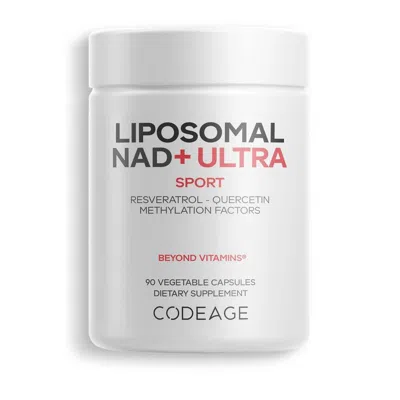 Codeage Liposomal Nad+ Ultra With Resveratrol, Quercetin & B Vitamins
