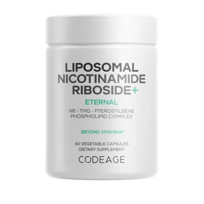 Codeage Liposomal Nicotinamide Riboside With Betaine & Pterostilbene In White