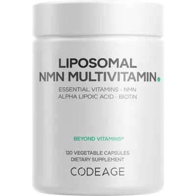 Codeage Liposomal Nmn Multivitamin 500mg, Nicotinamide Mononucleotide In White
