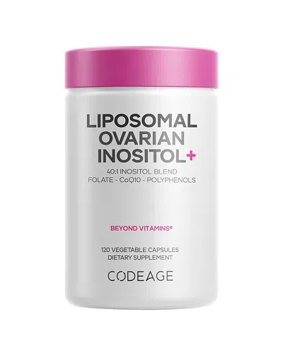 Codeage Liposomal Ovarian Inositol+ Capsules In Transparent