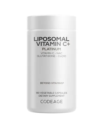 Codeage Liposomal Vitamin C+ Platinum Capsules In White