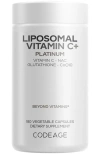 Codeage Liposomal Vitamin C+ Platinum Capsules In White