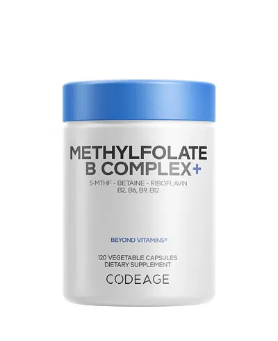 Codeage Methylfolate B Complex Capsules In White