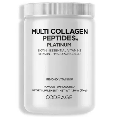 Codeage Multi Collagen Platinum With Vitamins, Keratin & Hyaluronic Acid