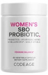 Codeage Sbo Probiotic 50 Billion Cfu + Prebiotics Supplement In Transparent