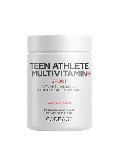 Codeage Teen Athlete Multivitamin+ Capsules In White