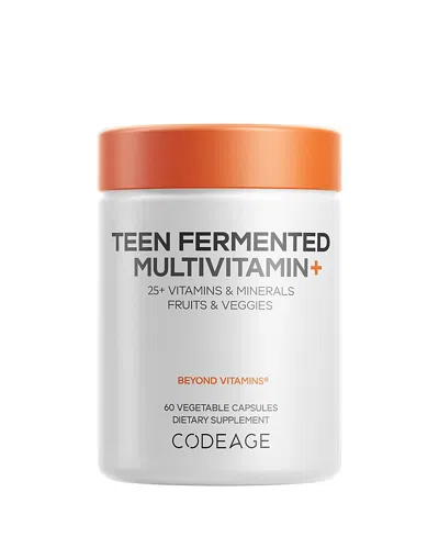 Codeage Teen Fermented Multivitamin+ Capsules In White