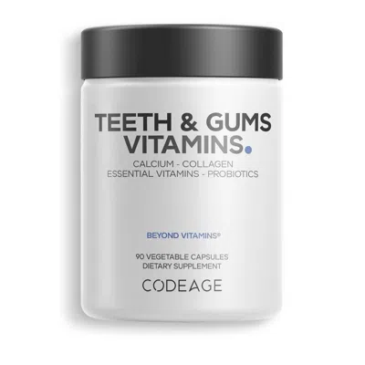 Codeage Teeth & Gums Vitamins With Oral Probiotics & Collagen