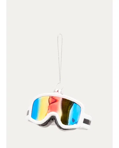 Cody Foster & Co Apres Ski Goggles Christmas Ornament In Multi