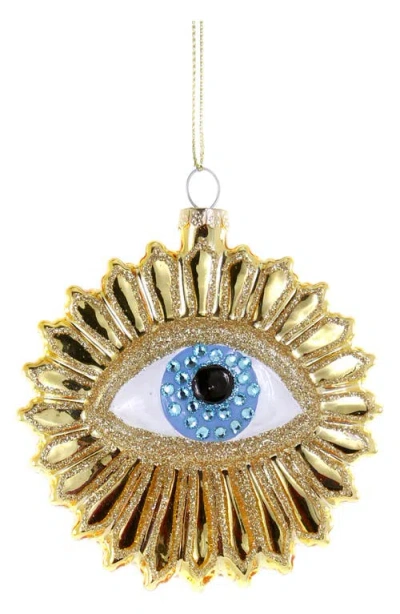 Cody Foster & Co. Auga Burst Glass Ornament In Gold