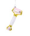 Cody Foster & Co. Beauty Roller Glass Ornament In Multi