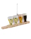 Cody Foster & Co. Beer Flight Ornament In Multicolor