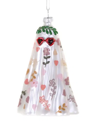 Cody Foster & Co. Boho Ghost Ornament In White