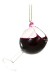 Cody Foster & Co. Cabernet Wine Glass Ornamanet In Multi