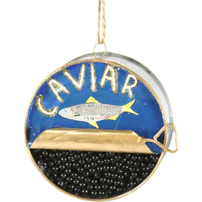 Cody Foster & Co. Caviar Ornament In Multicolor