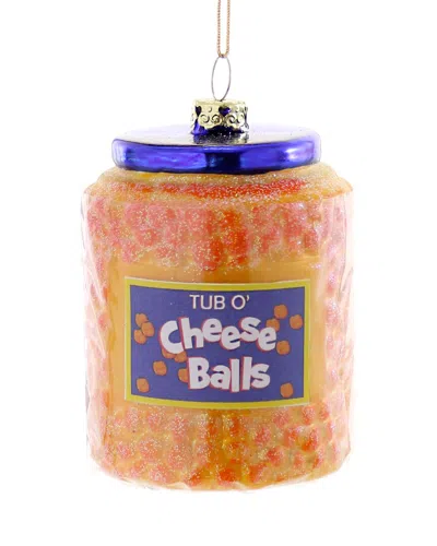 Cody Foster & Co. Cheese Balls Ornament In Multi
