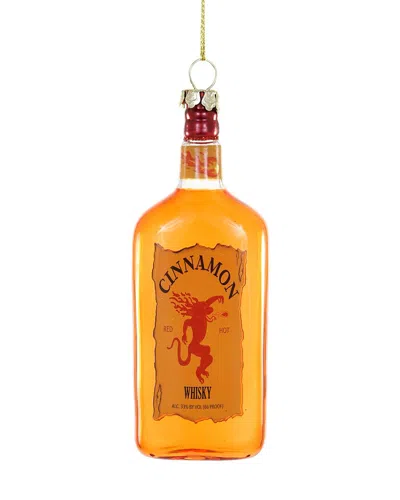 CODY FOSTER & CO. CINNAMON WHISKEY ORNAMENT, MULTICOLOR
