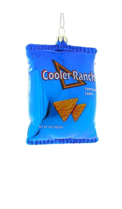 Cody Foster & Co Cooler Ranch Chips Ornament In Blue