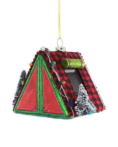 Cody Foster & Co. Festive Tent Ornament In Multicolor