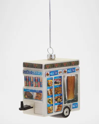 Cody Foster & Co Food Cart Ornament In Multi