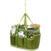 Cody Foster & Co. Gardener's Tote Glass Ornament In Green