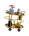 Cody Foster & Co. Glam Bar Cart Ornament