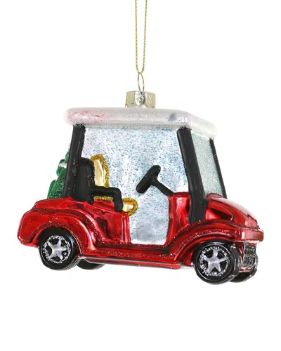 Cody Foster & Co. Golf Cart Ornament In Multi
