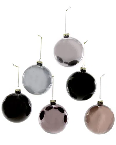 Cody Foster & Co. Handmade Assorted Black Hue Extra Large Ornament In Multi
