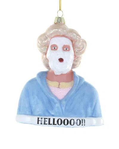 Cody Foster & Co. Handmade Helloo Ornament In Blue