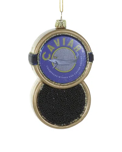Cody Foster & Co. Handmade Tinner Caviar Ornament In Multi