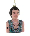 Cody Foster & Co. Harry Styles Glass Ornament In Multi