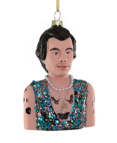CODY FOSTER & CO. HARRY STYLES GLASS ORNAMENT 