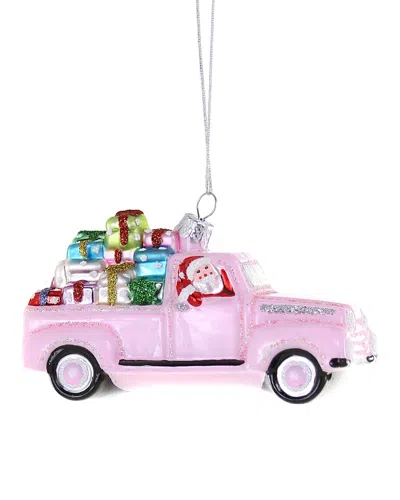 Cody Foster & Co. Holly Jolly Delivery Ornament In Multi