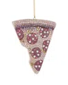 Cody Foster & Co. Jeweled Pizza Ornament In Multicolor