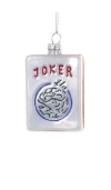 Cody Foster & Co Joker Tile Ornament In Metallic