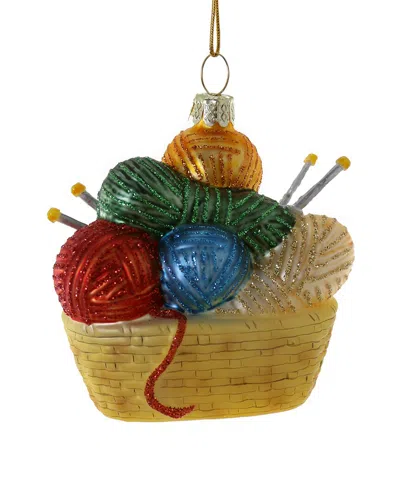 Cody Foster & Co. Knit Happens Ornament In Multi