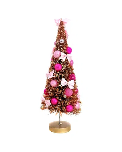 Cody Foster & Co. Large Handcrafted Tinsel Town Tree In Multi